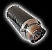 Глушитель ProSport, обожжен. насадка (In D=61) BLMR351-C
