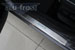 Накладки на пороги Alu-Frost для Renault Fluence 2010+ (шт.)