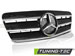 Решетка радиатора MERCEDES CLK W208 96-02 CL STYLE BLACK CHROME