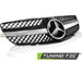 Решетка радиатора MERCEDES SL R230 01-06 CL63 STYLE BLACK CHROME