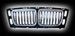 Декоративные радиаторные решетки для BMW E34