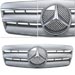 Декоративная решетка радиатора Mercedes W208 CLK 320 430 55 '98-03