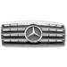 Декоративная решетка радиатора Mercedes W124 E-Class '93-95 +эмблемы