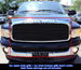Декоративная решетка радиатора+бампера Dodge Ram Pickup R1500 R2500 R3500 '02-05, алюминий 