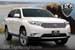 Декоративная решетка радиатора для Toyota Highlander '11-14, нержавейка