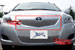 Декоративная решетка радиатора для Toyota Yaris Sedan '09-11 нержавейка