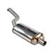 SUPERSPRINT Rear exhaust PORSCHE 944 S2 3.0