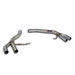 Supersprint Rear pipe kit Right - Left (Muffler delete) PORSCHE MACAN 3.0