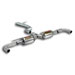 Supersprint Rear exhaust Right - Left  RACE AUDI A3 8V 4x4