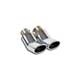 SUPERSPRINT Tail pipe kit DTM 120 x 80 Stainless steel VIPER GTS 8.0i V10  96 - 03