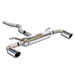 Supersprint Connecting pipe + rear exhaust Right O90 - Left O90 BMW F22 218d LCI