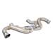 Supersprint Rear pipe Right - Left (Muffler delete) For OEM diffusor for MERCEDES C190 AMG GT S