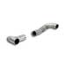 Supersprint Exit pipes kit Right - Left for OEM endpipe for MERCEDES W246 B 160