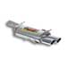 SUPERSPRINT Centre exhaust Stainless steel AUDI A4 QUATTRO (Sedan + Avant) 2.4i V6 (165 Hp) - 00