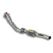 Supersprint Left pipe Kit for turbo charger with Metallic catalytic converter AUDI A4 B5