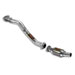 Supersprint Downpipe Right + Metallic catalytic converter Right AUDI A4 B706