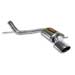 SUPERSPRINT Rear exhaust Right 145x95 AUDI A6 QUATTRO (4d. + Avant ) 2.4i V6 (177 Hp) 04 -11