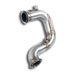 Supersprint Turbo Downpipe (replaces diesel soot filter) With sensor bungs (Euro 5B engine) VW GOLF 7 TDI Euro 5