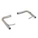 Supersprint Rear pipe kit Right - Left (Muffler delete) for AUDI A4 B9 2.0 TFSI