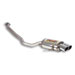 Supersprint Rear exhaust Right 2 MAGN.INOX BMW X5 4.4