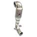 Supersprint Downpipe with Metallic catalytic converter With sensor bungs for PEUGEOT 208 1.2i T - Pure Tech