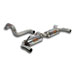 Supersprint Rear exhaust Right - Left FIAT 500 ABARTH 1.4T SS