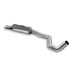 Supersprint Centre exhaust D.65 FIAT 500/595/695 ABARTH