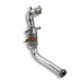 Supersprint Turbo downpipe kit + Metallic catalytic converter 100CPSI FIAT 500 ABARTH 135HP