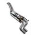 Supersprint Downpipe (Replaces catalytic converter - single pipe, Crossover Design Manifold) for MERCEDES C126 SEC 560