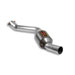 Supersprint Front exhaust Right with Metallic catalytic converter MERCEDES W164 ML63 AMG