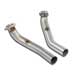 Supersprint Downpipe kit Right - Left (For OEM headers) for MERCEDES W204 C63 AMG V8