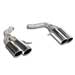 Supersprint Rear pipes Right OO100 - Left OO100 (Muffler delete) for BMW F10 M5