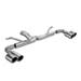 SUPERSPRINT Rear pipe Right OO80 - Left OO80 (Muffler delete) BMW F30 / F31 (Sedan-Touring) 330d (258 Hp) 2011 -2015